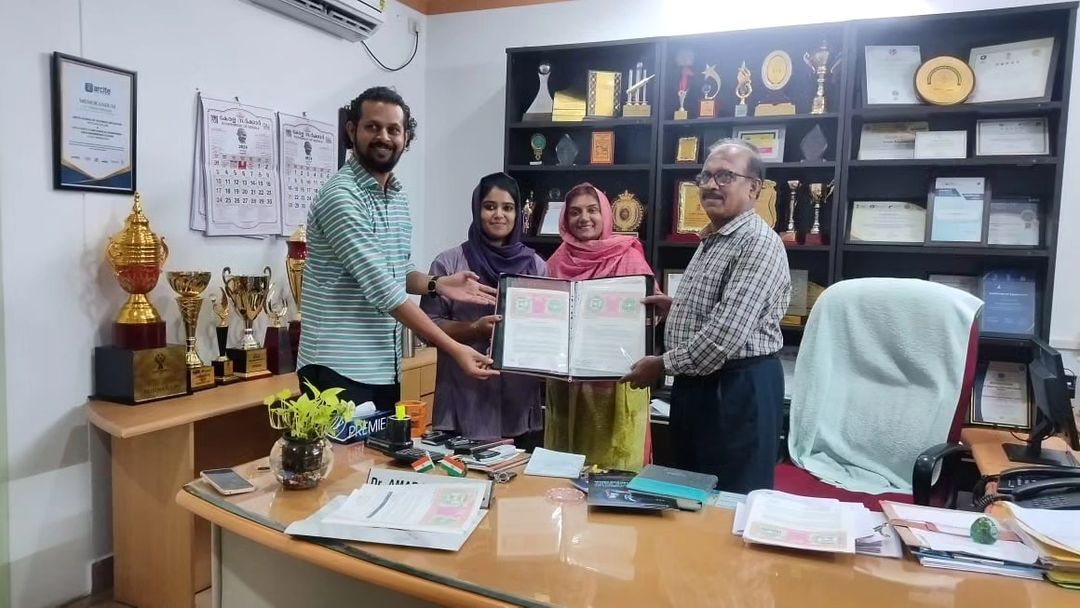 srishti campus Srishti Campus Signs MOU with KMEA Engineering College trivandrum