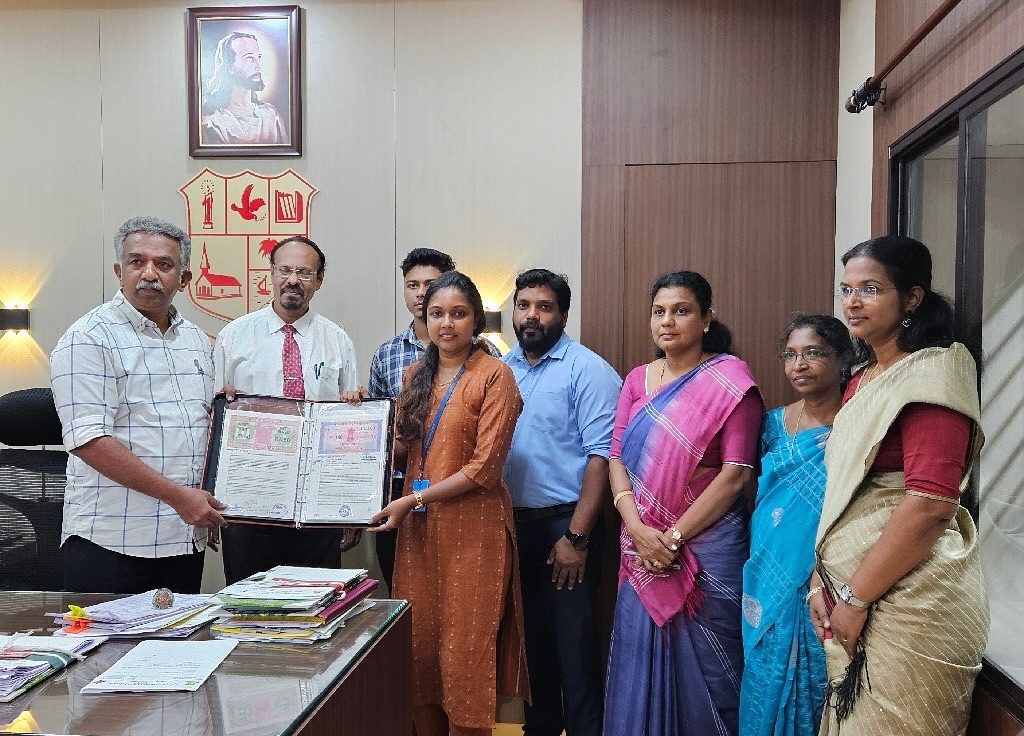 srishti campus Srishti Campus Signs MOU with Scott Christian College, Nagercoil trivandrum