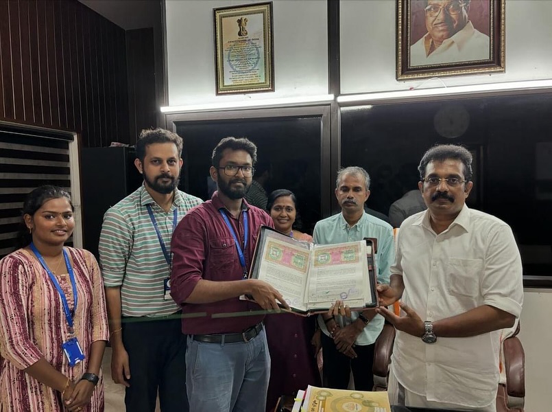 srishti campus Srishti Campus signs MOU with SAS SNDP Yogam College trivandrum