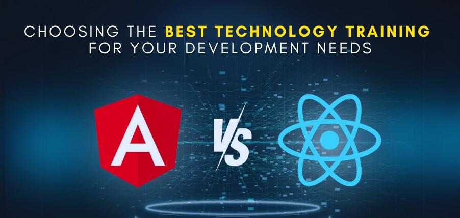 srishti campus Angular vs. React: Choosing the Best Technology Training for Your Development Needs trivandrum