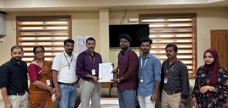 srishti campus Srishti Campus Signs MOU with NAM College, Kallikkandy trivandrum