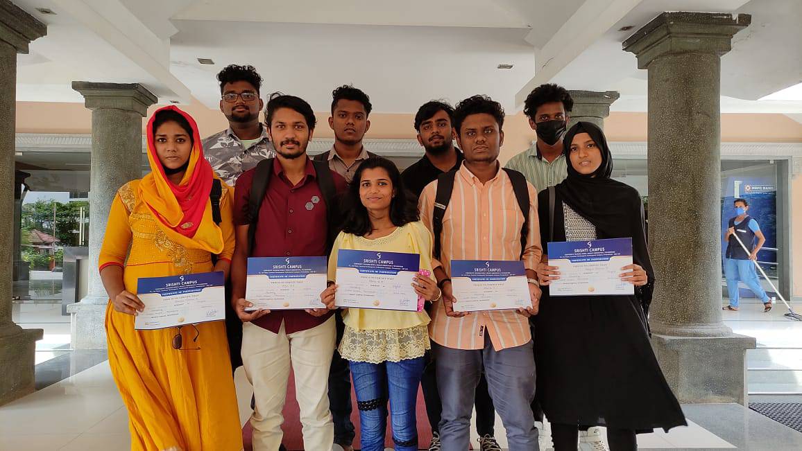 srishti campus Students from Vigyan College attend a seminar on Digital Marketing trivandrum